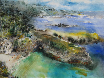 This 14x18 is at Point Lobos State Park in Carmel.